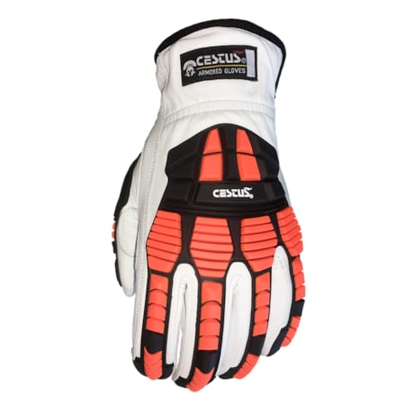 Cestus 360 ANSI Cut A5 Impact Gloves, Goatskin Leather, L, PR 3219-L